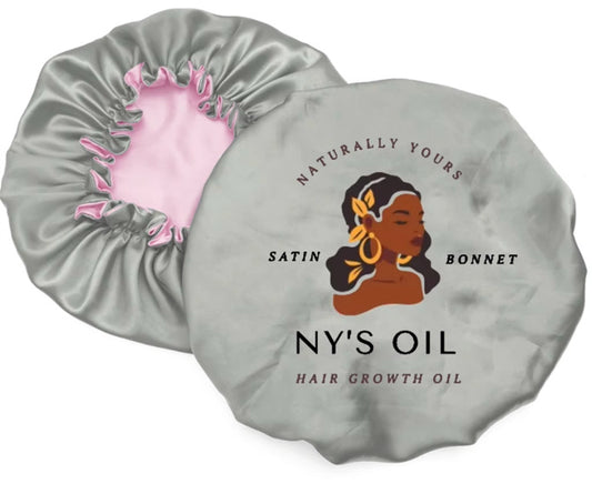 Satin Bonnet With Double Layers