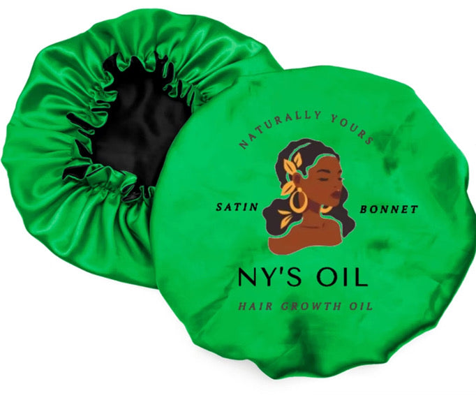 Satin Bonnet With Double Layers